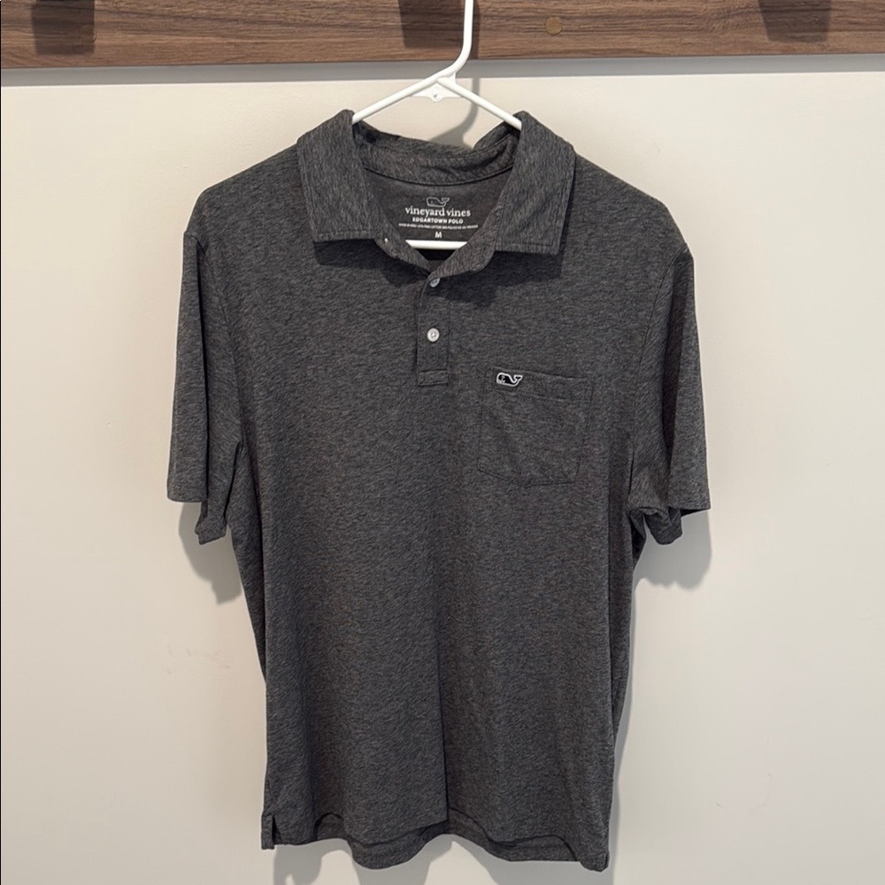 Never Worn Vineyard Vines Men's Gray Polo Shirt